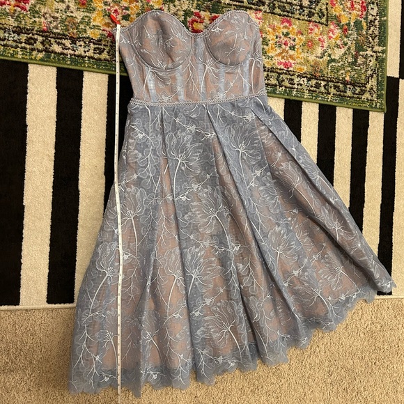 Nadine Merabi Olivia Blue Dress - Picture 3 of 7